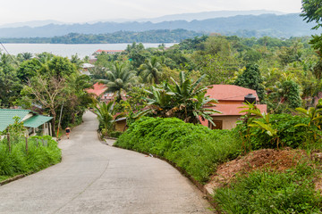 Fototapeta na wymiar View of Livingston village, Guatemala