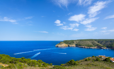 Small bay of Cala Montgo, costa brava, Spain