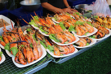 Street market , Thailand