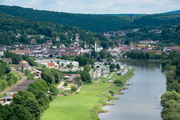 Der Weserskywalk bei Bad Karlshafen