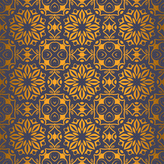 Royal wallpaper seamless floral pattern, Luxury background
