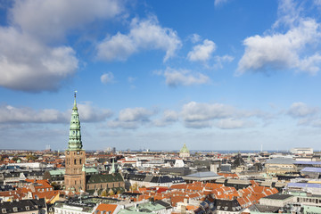 Fototapeta na wymiar Copenhagen View, Denmark