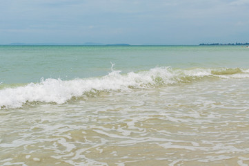 Sea shore in Sihanoukville beach
