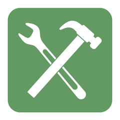 Plumbing work symbol icon