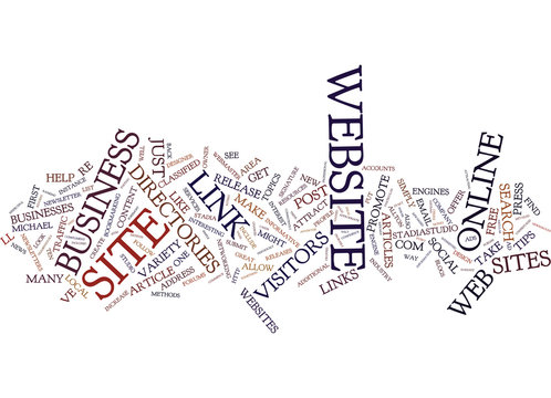 TEN TIPS TO INCREASE WEB TRAFFIC Text Background Word Cloud Concept