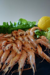 assiette de crevettes 