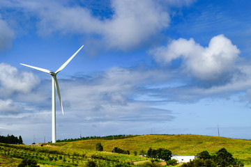 aerogerador de usina eólica