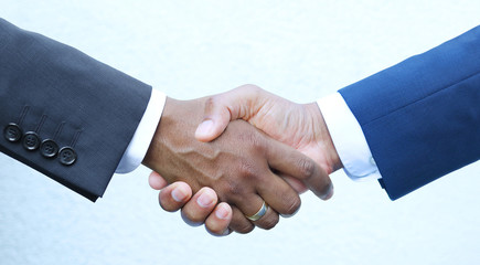 Closing deal - Shaking hands