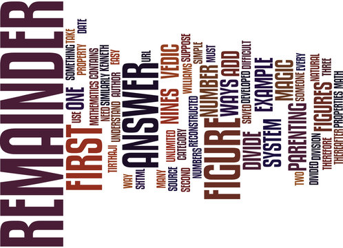 MATH OR MAGIC Text Background Word Cloud Concept
