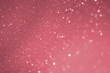 Obraz premium dark pink bokeh glitter