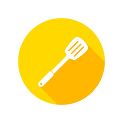 Spatula flat icon vector