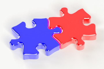 Obraz premium パズルピース