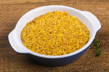 Raw bulgur