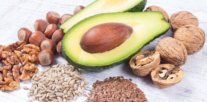 Sources of omega 3 fatty acids contained in the food.