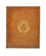 Old books with beautiful vintage covers