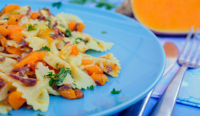 Pasta With Butternut Squash and Prosciutto