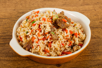 Asian rice - Plov