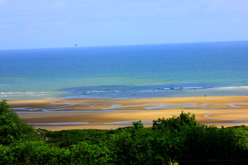 plage du débarquement en normandie