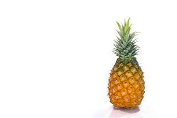 pineapple fruit isolate on white