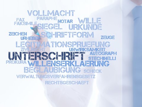 Unterschrift