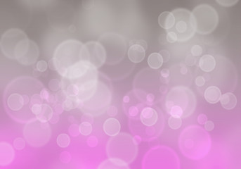 Purple and grey bubbles abstract background
