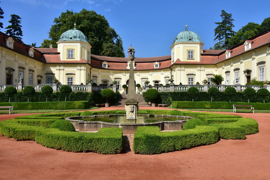 Buchlovice castle in Czech republic