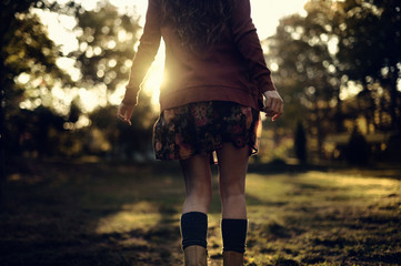 Woman running 