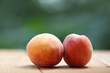 Peaches on the windowsill