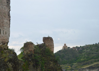 Wall views from Tbilisi, Georgia