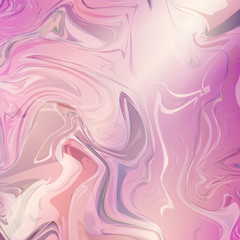 Festive marble background with a pink watercolor pattern. 
