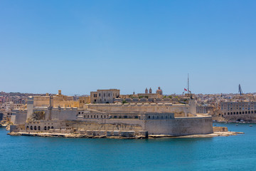 Fototapeta na wymiar Fort Ricasoli auf Malta