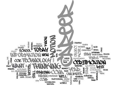 IT S  DO YOU KNOW WHERE YOUR IT CAREER IS Text Background Word Cloud Concept