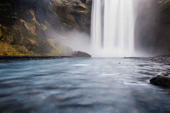Wasserfall, Island 