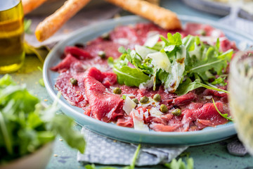 Rinder Carpaccio Teller 