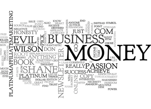 IS MONEY EVIL Text Background Word Cloud Concept Stock Vector | Adobe Stock