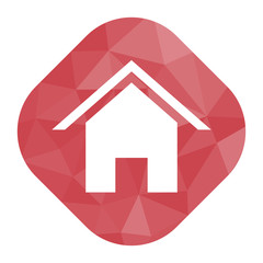 geometrischer Icon - Haus