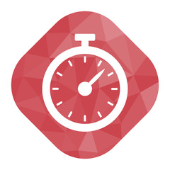 geometrischer Icon - Stoppuhr