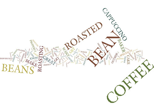 GREAT CAPPUCCINO Text Background Word Cloud Concept