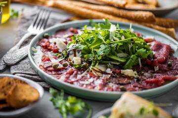 Rinder Carpaccio Teller 