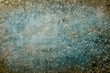 Abstract Background White Blue Stains On Khaki Wall