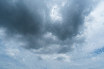 Fototapeta premium dark storm clouds,clouds with background,Dark clouds before a thunder-storm.
