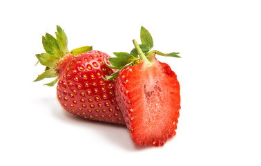 Fresh strawberry isolated