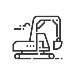 Excavator icon