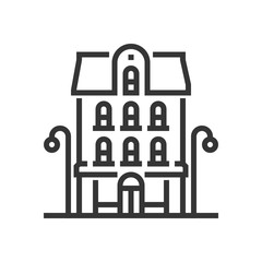 Fototapeta premium Apartment icon