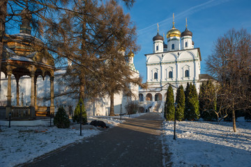 Assumption Cathedral (1688-1696 years). Joseph-Volokolamsk Monastery, the village Teryaevo. Volokolamsk district, Russia