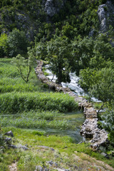 Kudin most (Kuda's bridge) in Krupa river canyon in Croatia © Nino Pavisic