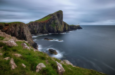 Faro di Neist Point, isola di Skye Scozia