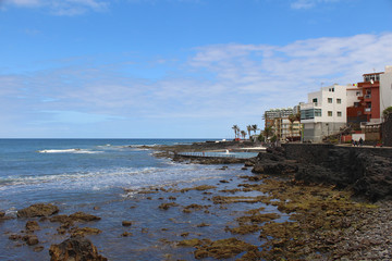 Fototapeta na wymiar Punta del Hidalgo, San Cristóbal de La Laguna, Tenerife