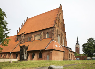 Former Dominican Monastery in Elblag. Warmian-Masurian voivodeship. Poland