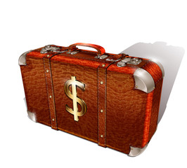Money suitcase